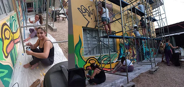 Community Mural by Mario Torero