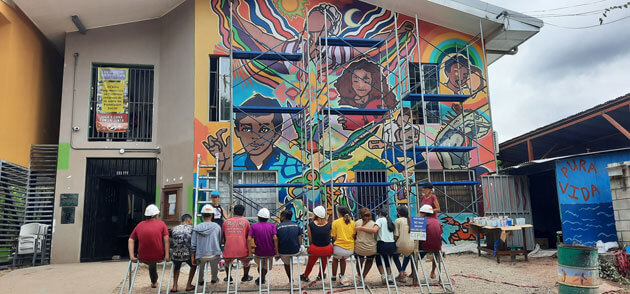 Community Mural by Mario Torero