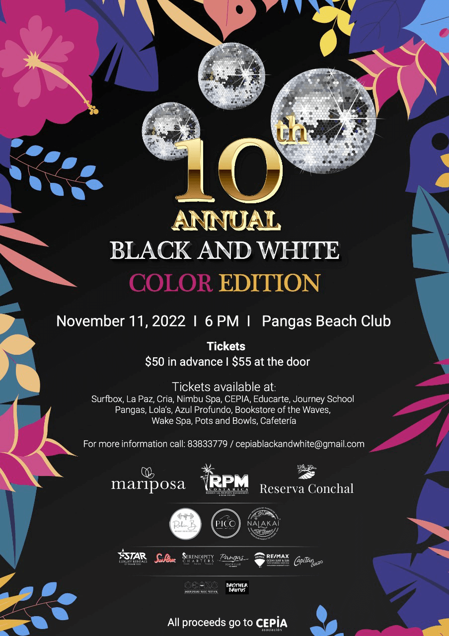 10th Annual Black & White Party – Color Edition