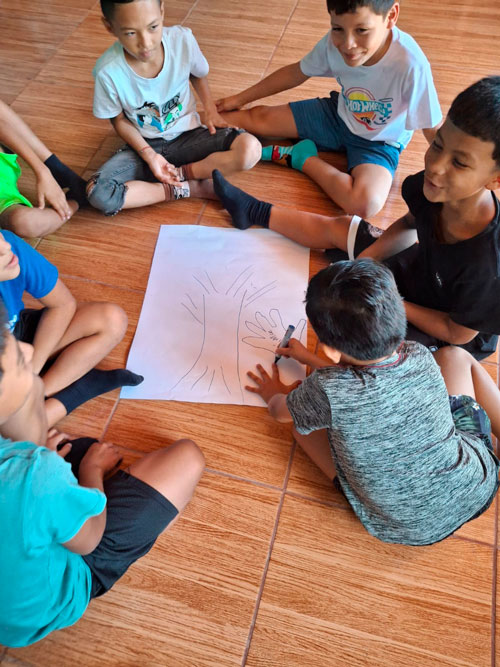 Boys' circle