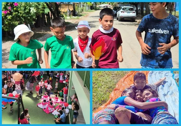 CIDAI children celebrating Guanacaste traditions and Costa Rica's Independence