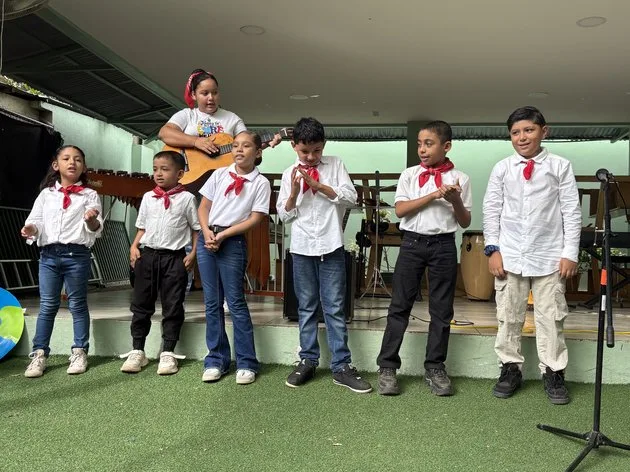Music School students performing at the Guardians of the Earth recital